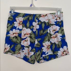 Flowered Shorts